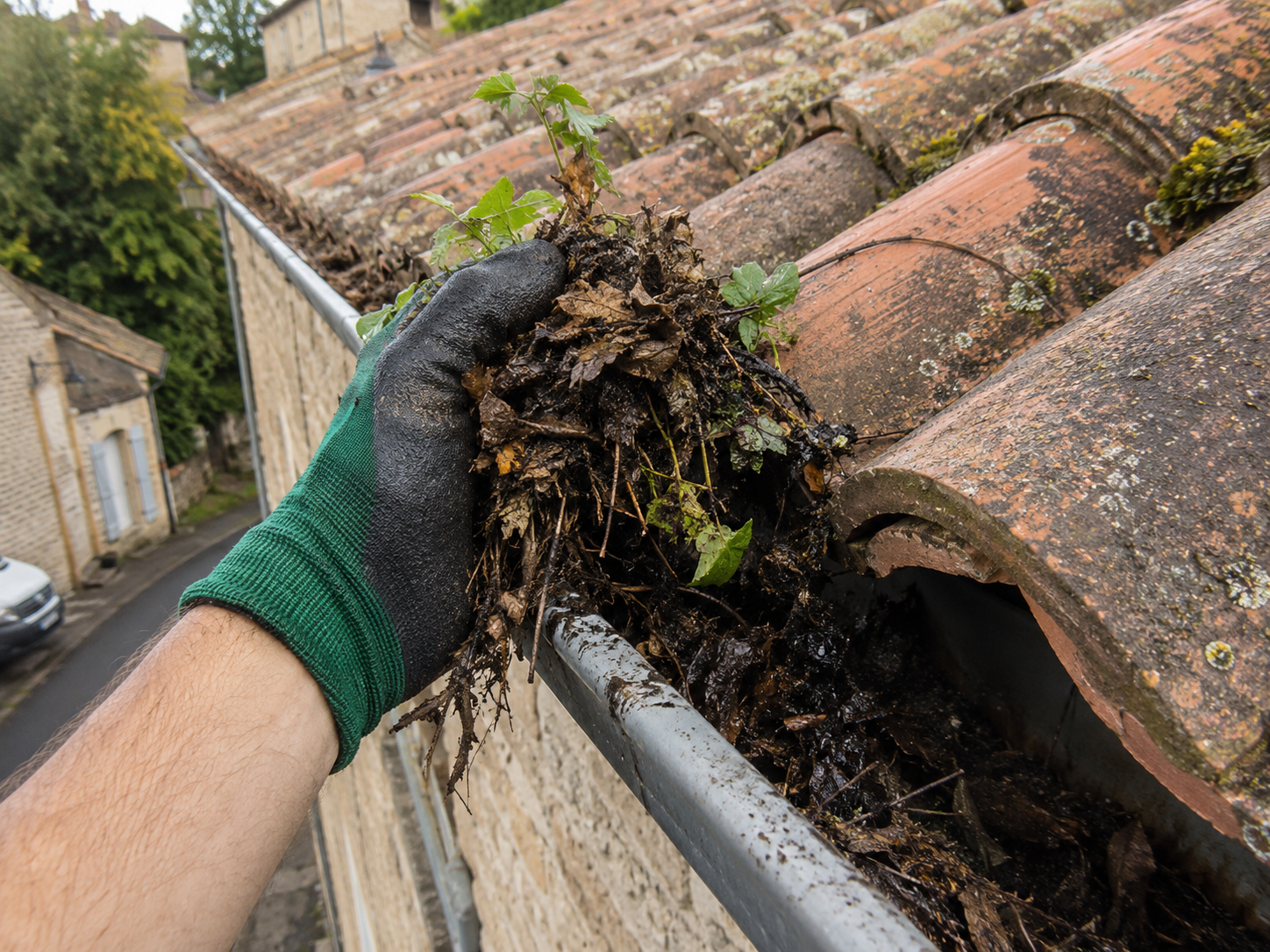 Nettoyage gouttières à Albi